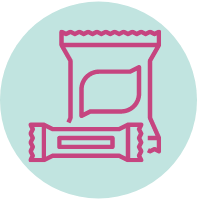 Week 6 snack food icon