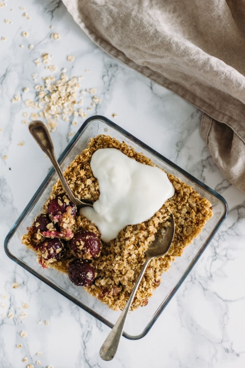 Cherry Pie Oatmeal