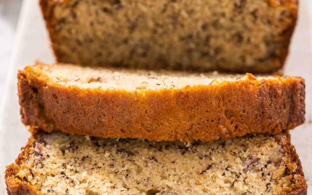 One Bowl Banana Bread