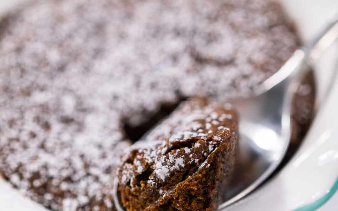 Warm Gingerbread in a Mug