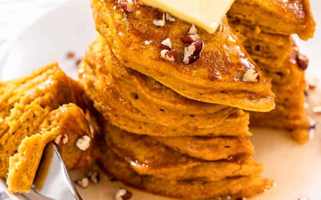 Pumpkin Pancakes From A Mix!