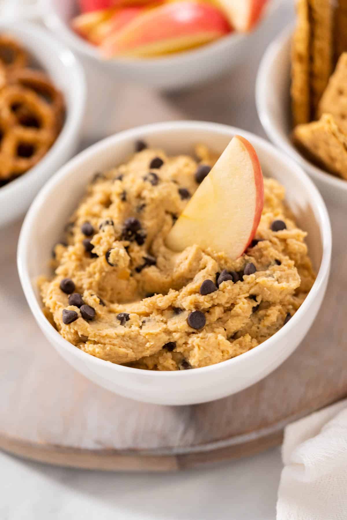 Chocolate Chip Cookie Dough Hummus