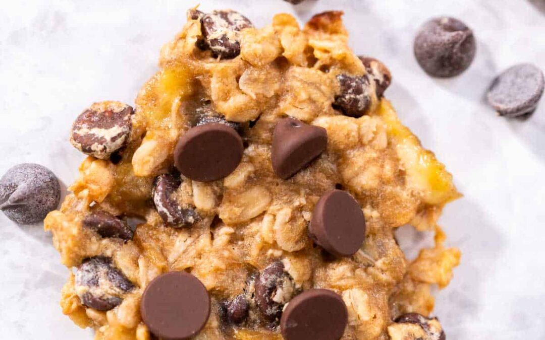 Banana Oat Breakfast Cookies