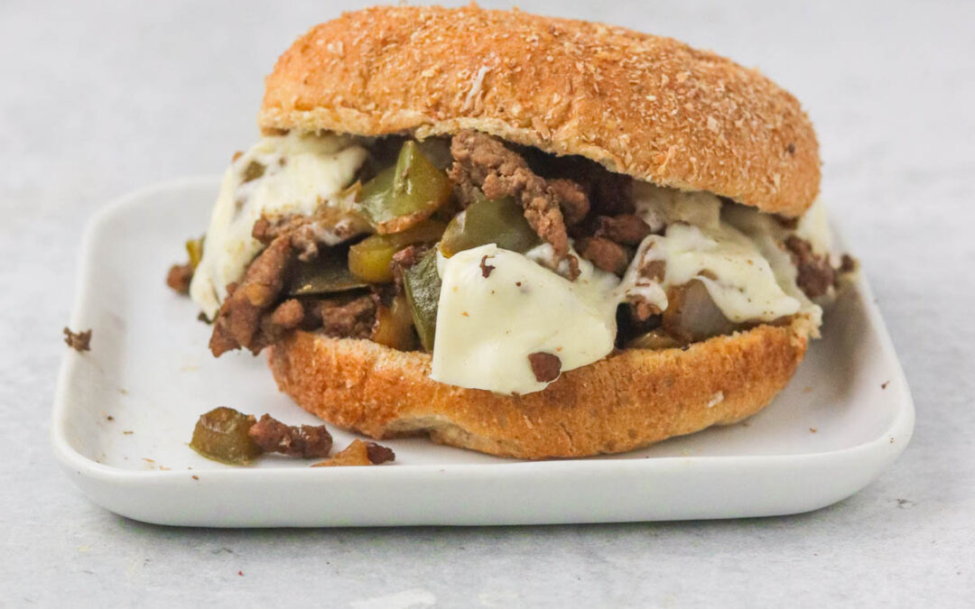 Philly Cheesesteak Sloppy Joes