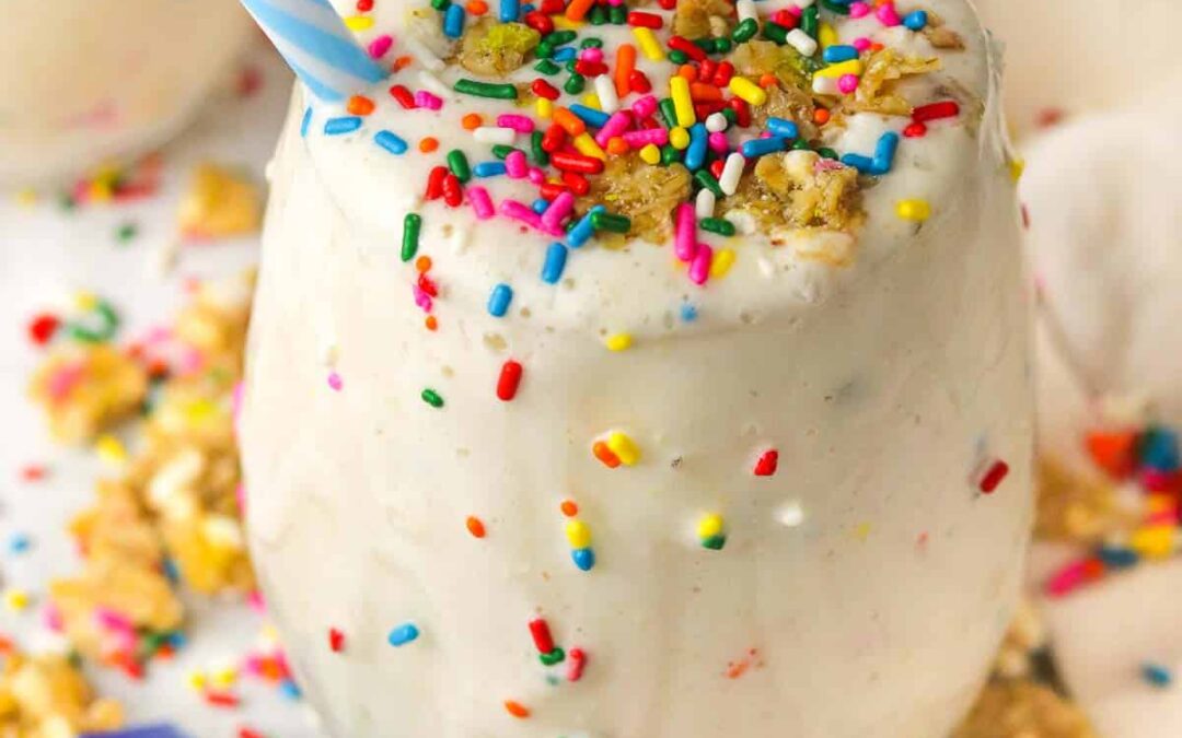 Birthday Cake Protein Shake