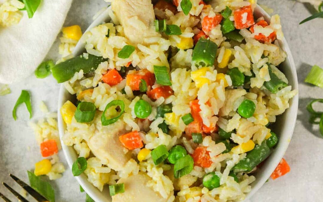 Instant Pot Chicken Fried Rice