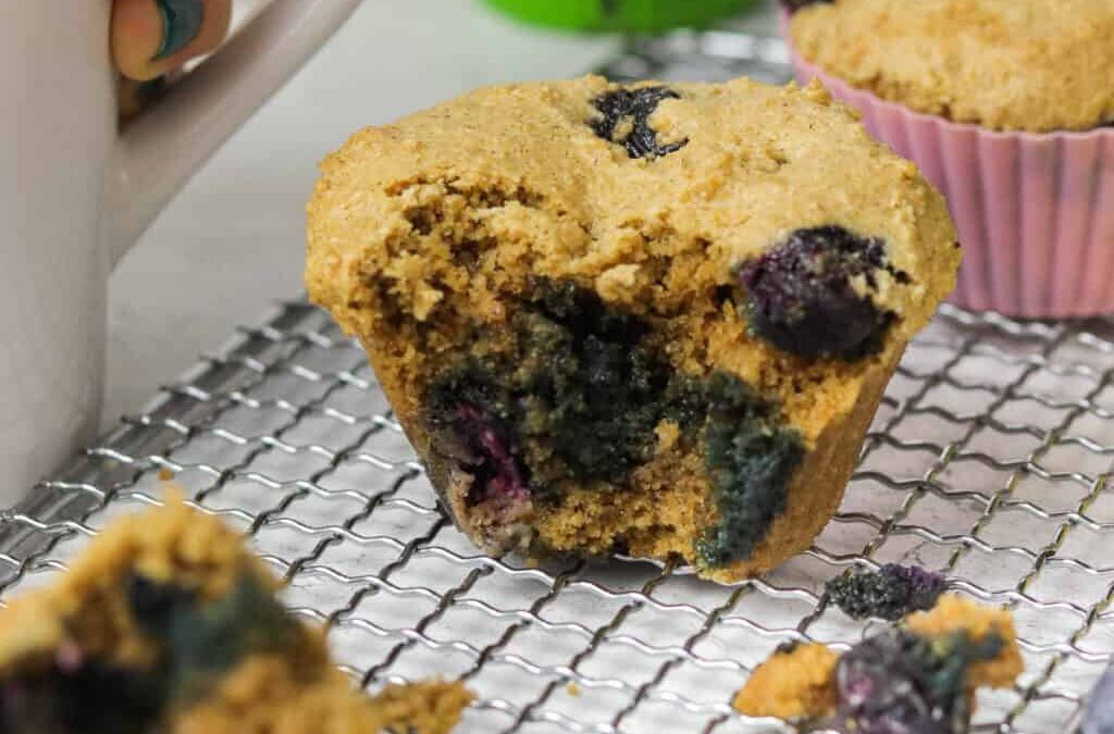 Almond Blueberry Muffins