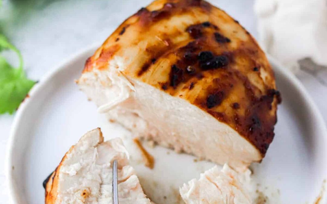 Juicy Air Fryer BBQ Chicken