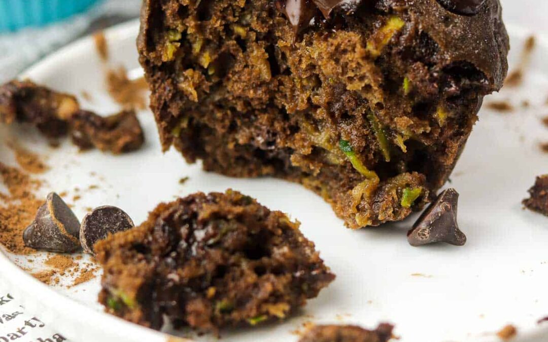 Chocolate Zucchini Muffins