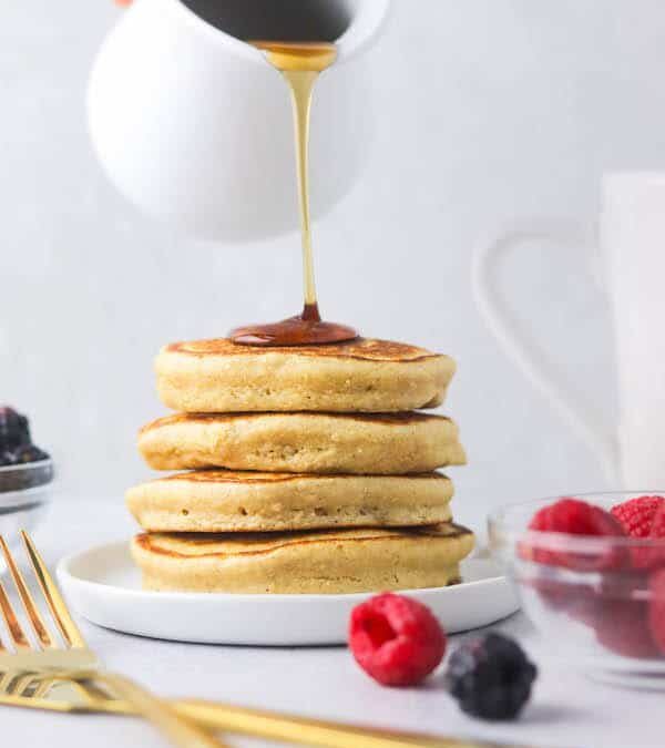 Oat Flour Pancakes