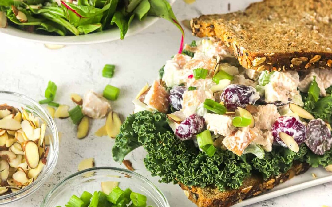 Turkey Salad with Grapes