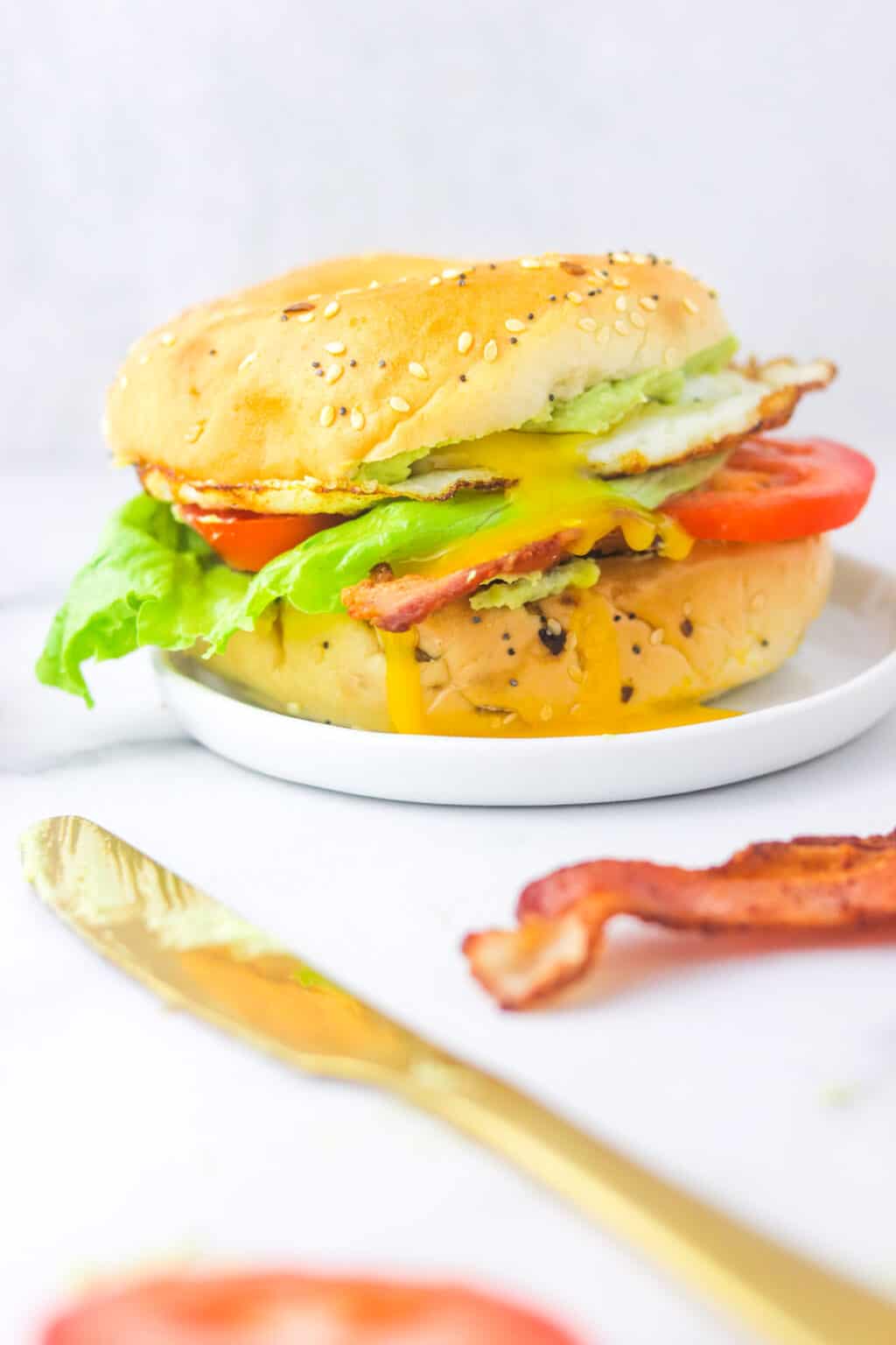 Ultimate BLT Bagel Sandwich