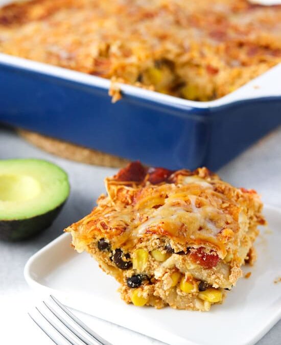 Vegetarian Enchilada Casserole