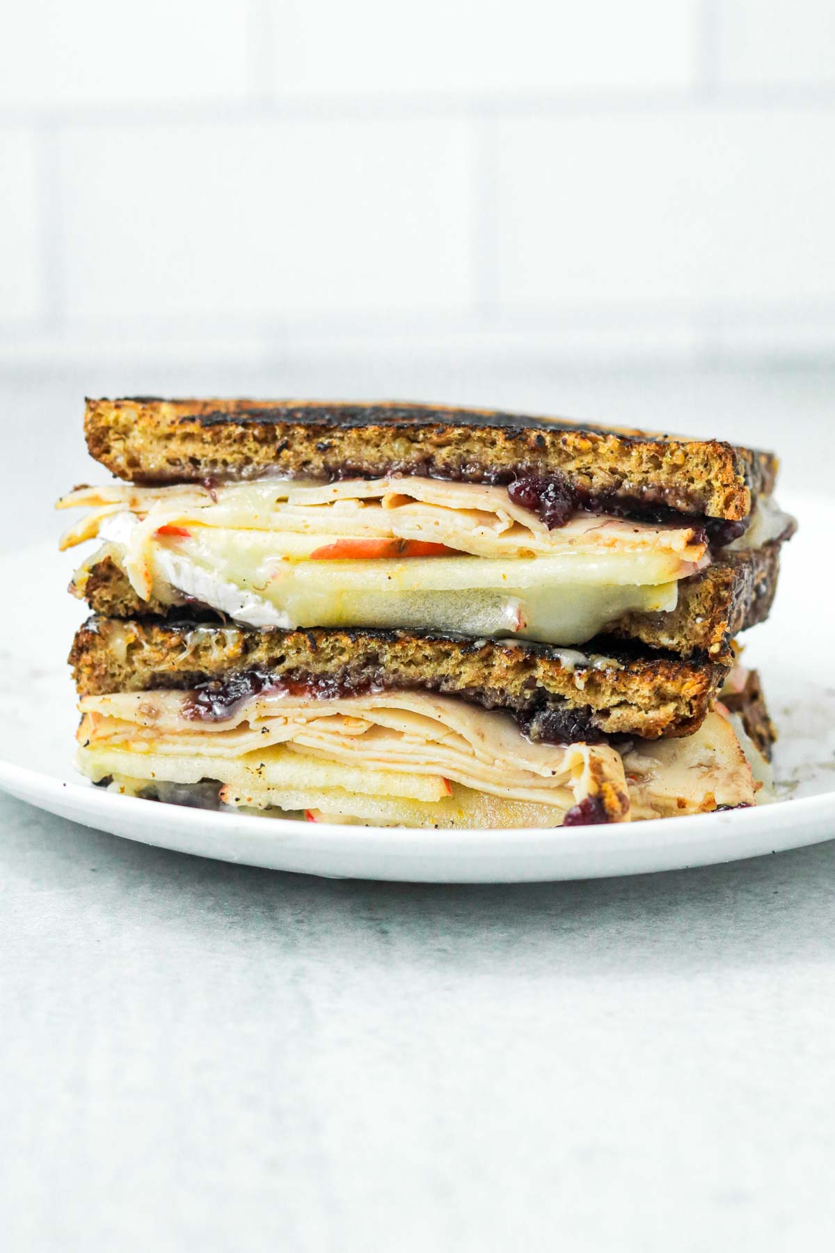 Apple & Brie Grilled Cheese