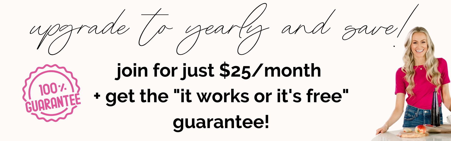 monthly purchase banner image