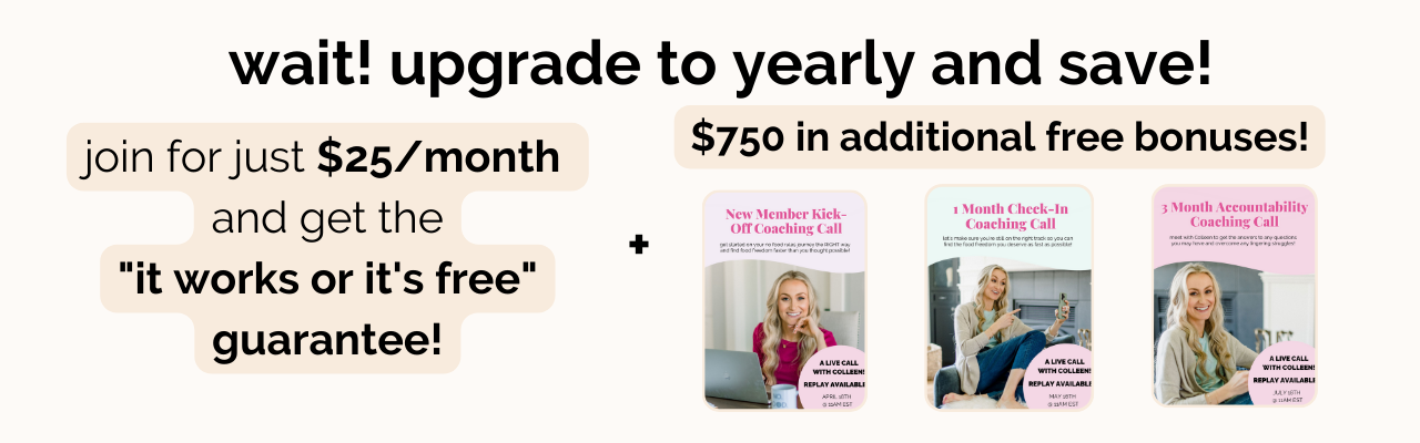 Regular Sales Page Monthly Purchase Banner